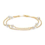 Mads Z Moonlight Double Armband 8 kt. Gold 3353117