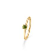 Mads Z Poetry Solitarie Peridot Ring 14 kt. Gold 1546053