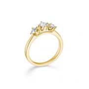 Mads Z Crown Trinity Ring 14 kt. Gold 0,56 ct. 1541756