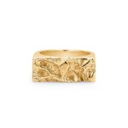 IX Studios Rustic Ring 18 kt. Silber vergoldet DMN0321GD