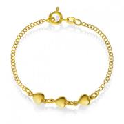 Pia&Per Goldplated Bracelet Armband Silber 62141