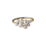 Pernille Corydon True Treasure Ring 18 kt. Silber Vergoldet r-445-gp