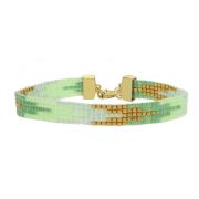 Nuni Copenhagen Monika Armband 18 kt. Silber Vergoldet A3015-LightGree...