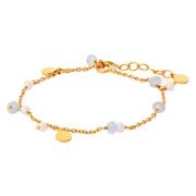 Pernille Corydon Afterglow Sea Armband 18 kt. Silber Vergoldet b-256-g...