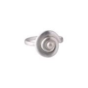 Pernille Corydon Shell Flower Ring Silber r-346-s