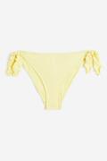 H&M Bikinihose Hellgelb, Bikini-Unterteil in Größe 44. Farbe: Light ye...