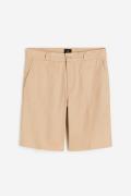 H&M Chino-Shorts in Relaxed Fit Beige Größe W 42