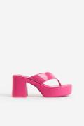 Steve Madden Jilly Sandal Neon Pink, Heels in Größe 39
