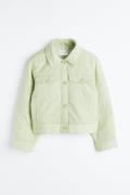 H&M Steppjacke Hellgrün, Jacken in Größe S. Farbe: Light green