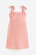 H&M MAMA Kleid in A-Linie Hellrosa, Kleider Größe XL. Farbe: Light pin...