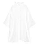 Arket Weites Leinenkleid Weiß, Alltagskleider in Größe 40. Farbe: Whit...