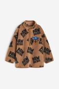 H&M Shirt aus Teddyfleece mit Reißverschluss Dunkelbeige/Paw Patrol, S...