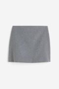 H&M Minirock Grau, Röcke in Größe 44. Farbe: Grey