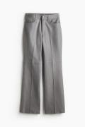 H&M Lederhose Grau, Chinohosen in Größe 36. Farbe: Grey