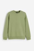 H&M Sweatshirt in Regular Fit Grün, Sweatshirts Größe S. Farbe: Green