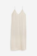 H&M Slipkleid mit Spitze Hellbeige, Alltagskleider in Größe XS. Farbe:...