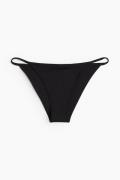 H&M Cheeky Tanga Bikinihose Schwarz, Bikini-Unterteil in Größe 42. Far...