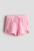 H&M Schlupfshorts aus Velours Rosa in Größe 92. Farbe: Pink