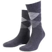 Amanda Christensen True Ankle Argyle Sock Anthrazit Gr 39/42 Herren