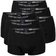 Armani Pure Cotton Trunks 6P Schwarz Baumwolle Small Herren