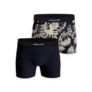 Björn Borg 4P Core Boxer Marine gemustert Baumwolle Small Herren