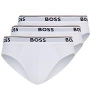 BOSS 3P Power Brief Weiß Baumwolle Small Herren