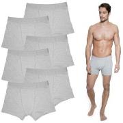 Bread and Boxers Boxer Briefs 6P Grau Ökologische Baumwolle Small Herr...