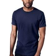 Bread and Boxers Crew Neck Marine Ökologische Baumwolle Medium Herren