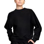 Bread and Boxers Organic Sweatshirt Schwarz Ökologische Baumwolle Larg...