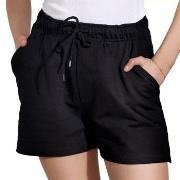 Bread and Boxers Sweatshorts Schwarz Ökologische Baumwolle Small Damen