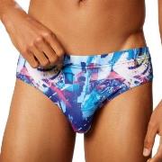 Bruno Banani Digital Life Sport Brief Blau Muster Polyester Small Herr...