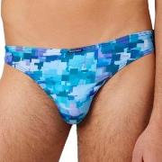 Bruno Banani Pixel Star String Blau Muster Polyester X-Large Herren