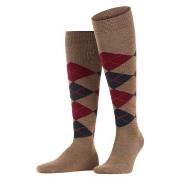 Burlington Edinburgh Wool Knee High Sock Hellbraun Gr 40/46