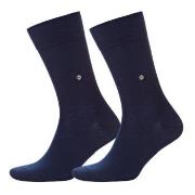 Burlington 2P Everyday Cotton Sock Marine Gr 40/46 Herren