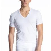 Calida Cotton Code V-Shirt Weiß Baumwolle Small Herren