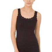 Calida Etude Toujours Tank Top Schwarz Baumwolle Small Damen