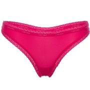 Calvin Klein Bottoms Up Refresh Thong Knallrosa Polyamid Small Damen