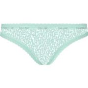 Calvin Klein Bottoms Up Refresh Thong Aqua Polyamid Small Damen