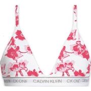 Calvin Klein BH CK One Cotton Triangle Bra Rosa geblümt Small Damen