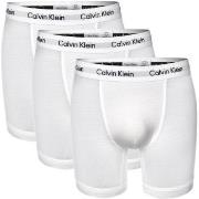 Calvin Klein 3P Cotton Stretch Boxer Brief Weiß Baumwolle Small Herren