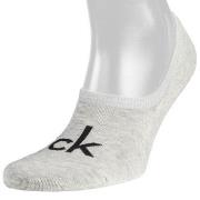 Calvin Klein Kristal Modern Cotton Logo Liner Sock Grau Gr 36/41 Damen