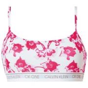 Calvin Klein BH One Cotton Bralette Weiß Muster Small Damen