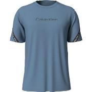 Calvin Klein Sport PW Active Icon T-shirt Blau Polyester Small Herren