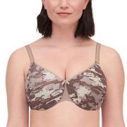 Chantelle BH C Magnifique Underwired Bra Braun gemustert C 80 Damen