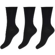 Decoy 3P Bamboo Thin Socks Schwarz Strl 37/41 Damen