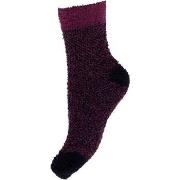 Decoy Cosy Soft Bed Sock Schwarz gemustert Polyester Strl 37/41 Damen