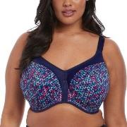 Elomi BH Energise Underwire Sport Support Bra Marine gemustert D 85 Da...