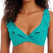 Freya Jewel Cove High Apex Bikini Top With J-Hook Türkis D 70 Damen