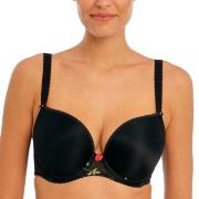 Freya BH Rose Blossom UW Moulded Plunge T-Shirt Bra Schwarz E 75 Damen