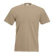 Fruit of the Loom Valueweight Crew Neck T Khaki Baumwolle Medium Herre...